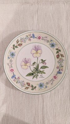 Aynsley Fine Bone China8 1/2'' Displayplatte PANSEY