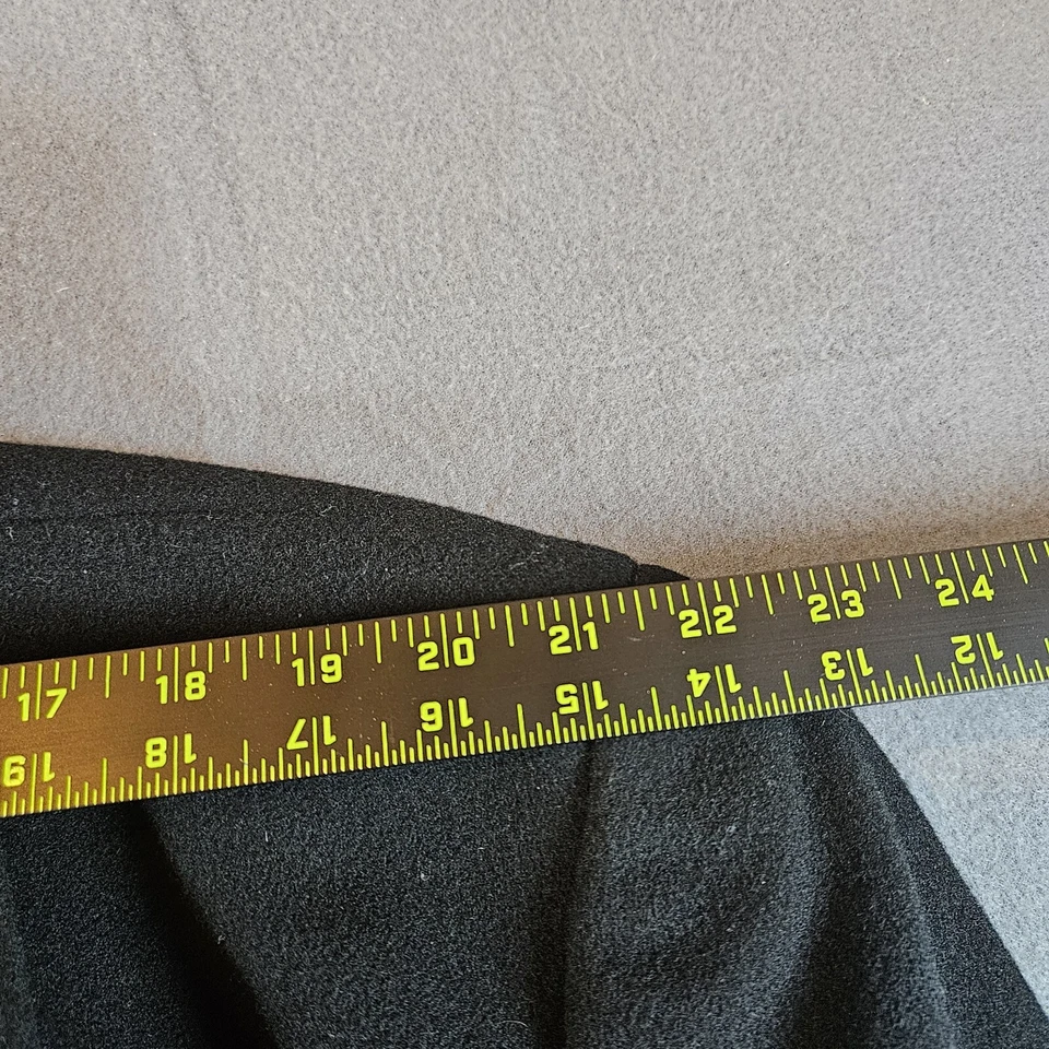 Gabardina Pierre Cardin para hombre de longitud completa talla 46L mezcla de lana y cachemir negra Foto 3 de 4