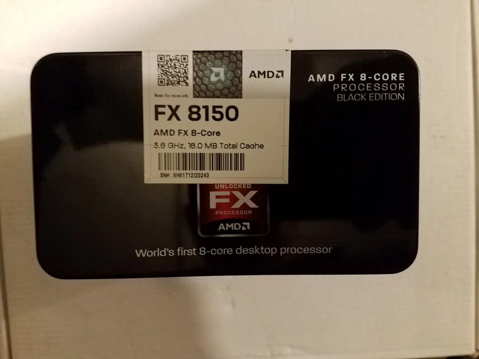 AMD FX 8150 8 Core 3.6 GHz 16 MB Cache Socket AM3+ CPU FD8150FRGUBOX - Image 2 of 4