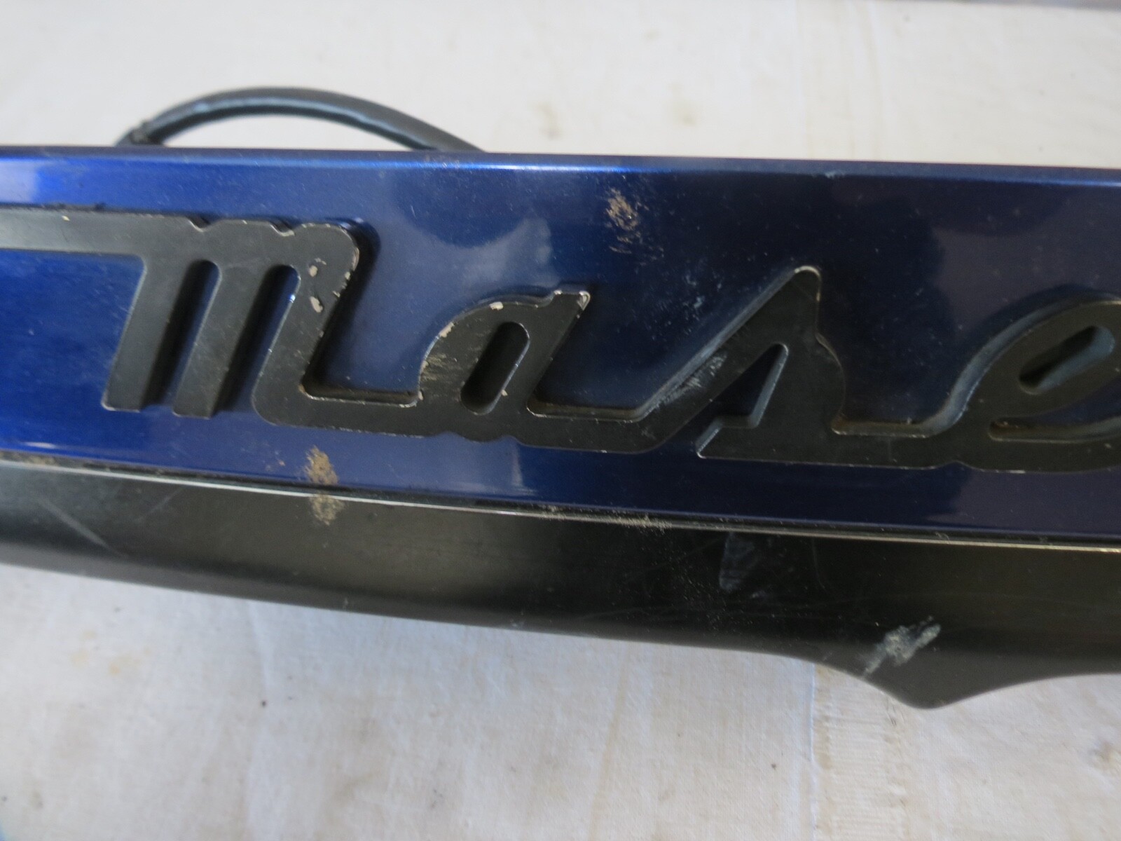 ✅ 14-17 Maserati Ghibli Trunk Lid Tail Lift Gate Molding Panel w CAMERA Blue OEM