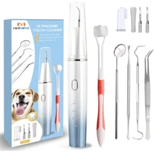 Ninibabie Dog Tooth Brushing Kit,Plaque and Tartar Remover for Teeth