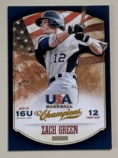 2013 Panini USA Baseball Champions - Zach Green #96 (RC)