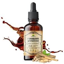 Licorice Root Extract Glycyrrhiza glabra   4 Fl Oz Pack of 1 