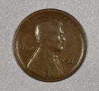 1923-S "Lincoln" Bronze One-Cent Coin, Fine