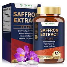 Organic Saffron Supplement for Mood,Energy,Eyes Immunity-Azafr n Org nico Suplem