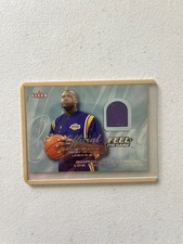 2000-01 Fleer Shaquille O’Neal Feel the Game Worn Pre-Game Warm Up Jacket READ