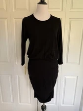 Women’s Sundry Black Shirt Dress Size 2 Medium