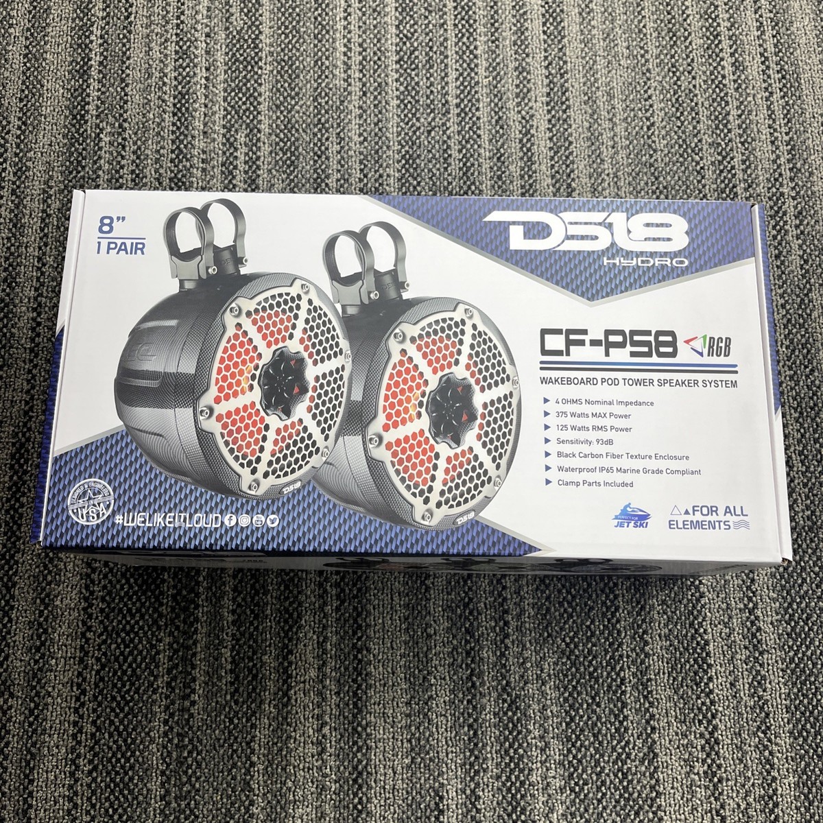 DS18 HYDRO CFPS8 Mini inch Marine Pod Speaker