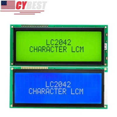 For 2004 LCD Large Character LCD Display LC2042 Compatible WH2004L Replacement