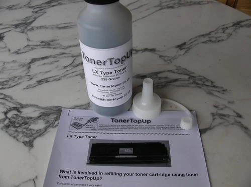 Bottle of Toner Refill for HP Laserjet IIP III Canon LBP-LX 92275A C2007A topup