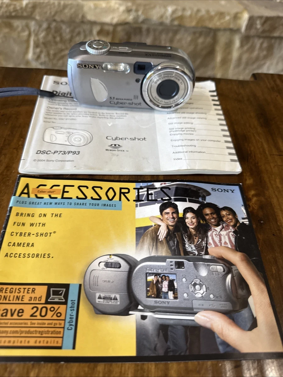 Sony Cyber-shot DSCP93 Digital Cameras for Sale | Shop New & Used