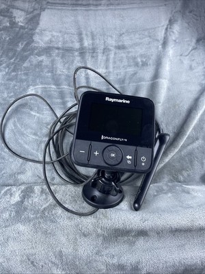 Raymarine E70294 DRAGONFLY 4 Pro ChartPlotter / Fishfinder w/ Transducer -TESTED