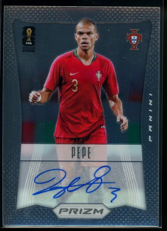 Pepe Auto 2012 Throwback Autograph 2026 Panini Prizm World Cup Portugal