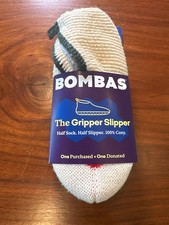 Bombas  The Gripper Slipper  Adult Size S Small Brand New In Original Packaging