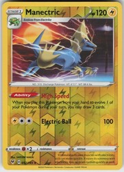 Manectric 052/185 Vivid Voltage Reverse Holo Rare