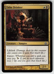 Tithe Drinker 109/156 Common Dragon's Maze Magic: The Gathering
