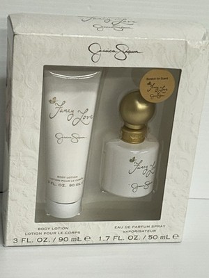 Fancy Love Jessica Simpson Women 2pc Set Parfum Spray 1.7 oz Body Lotion 3.0 New