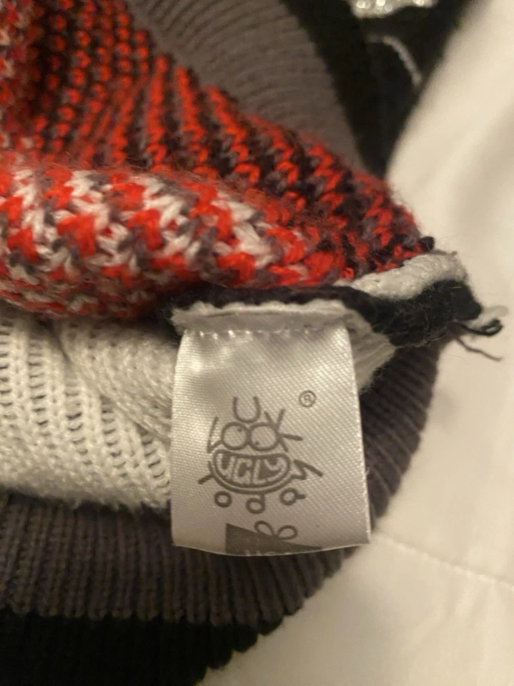 🎄 Fab Yule Us Feo Navidad Suéter Fiesta Luces Brillantes Talla L Foto 4 de 4