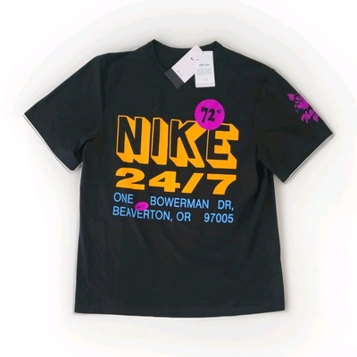 Men's Size L Nike Hyverse UV Dri-Fit Black T-Shirt FN3988-010