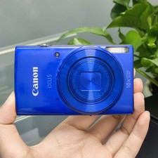 Canon PowerShot IXUS180 digital Camera English Blue 8x Optical Zoom Lens English