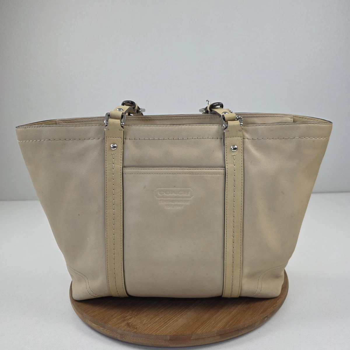 Preços baixos em Bolsa tote Coach Bege Bolsas Femininas | eBay