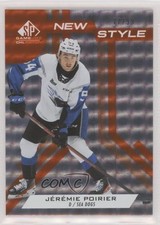 2021 SP Game Used CHL Edition Orange Foilboard 77/99 Jeremie Poirier Jérémie hk5