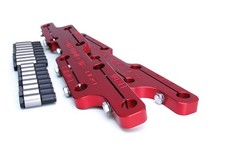Comp Cams Rocker Arm Stud Girdle Aluminum Red 716-20 Thread Bbc Kit