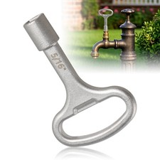 Llave de grifo cuadrada de 5/16 pulgadas apta para válvula de boca de pared al aire libre nueva 80132