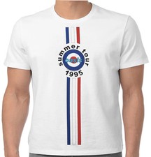 Image of Official Oasis T Shirt Definitely Maybe Decca Logo Be Here Now Reunion Tour New