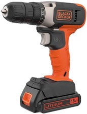 Kit De Perceuse Visseuse Sans Fil 18V 1.5Ah - BLACK & DECKER
