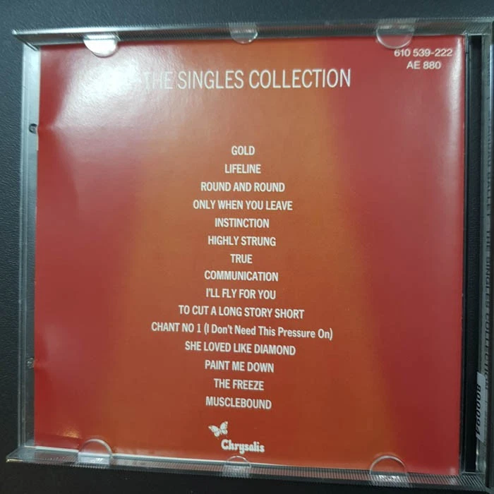 SPANDAU BALLET The Singles Collection WGER SONO VG+/EX(CD) - Bild 2 von 4