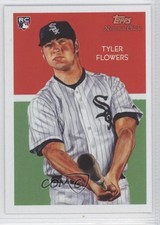 2010 Topps National Chicle Rookies Back Tyler Flowers by Chris Henderson 0j6