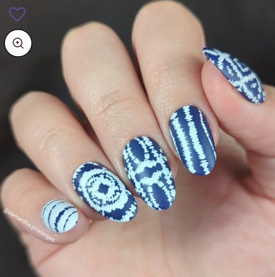 Maniology Nail Stamping Plate - Shibori (M446)