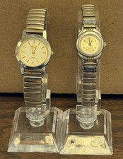 Pair Of Woman’s Watches Acuet Japan Gold Tone Quartz And A Watch-it MLN 3005