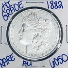 1882 MORGAN SILVER DOLLAR AUTHENTIC HI GRADE U.S. MINT COIN FREE SHIPPING 6050