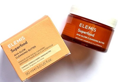 ELEMIS Superfood AHA Glow Cleansing Butter Pumpkin Glow Facial Cleanser 90ml