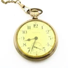 Antique Hamilton 21j 16s Grade 992 50mm Open Face W Chain Pocket Watch #WB5515-3