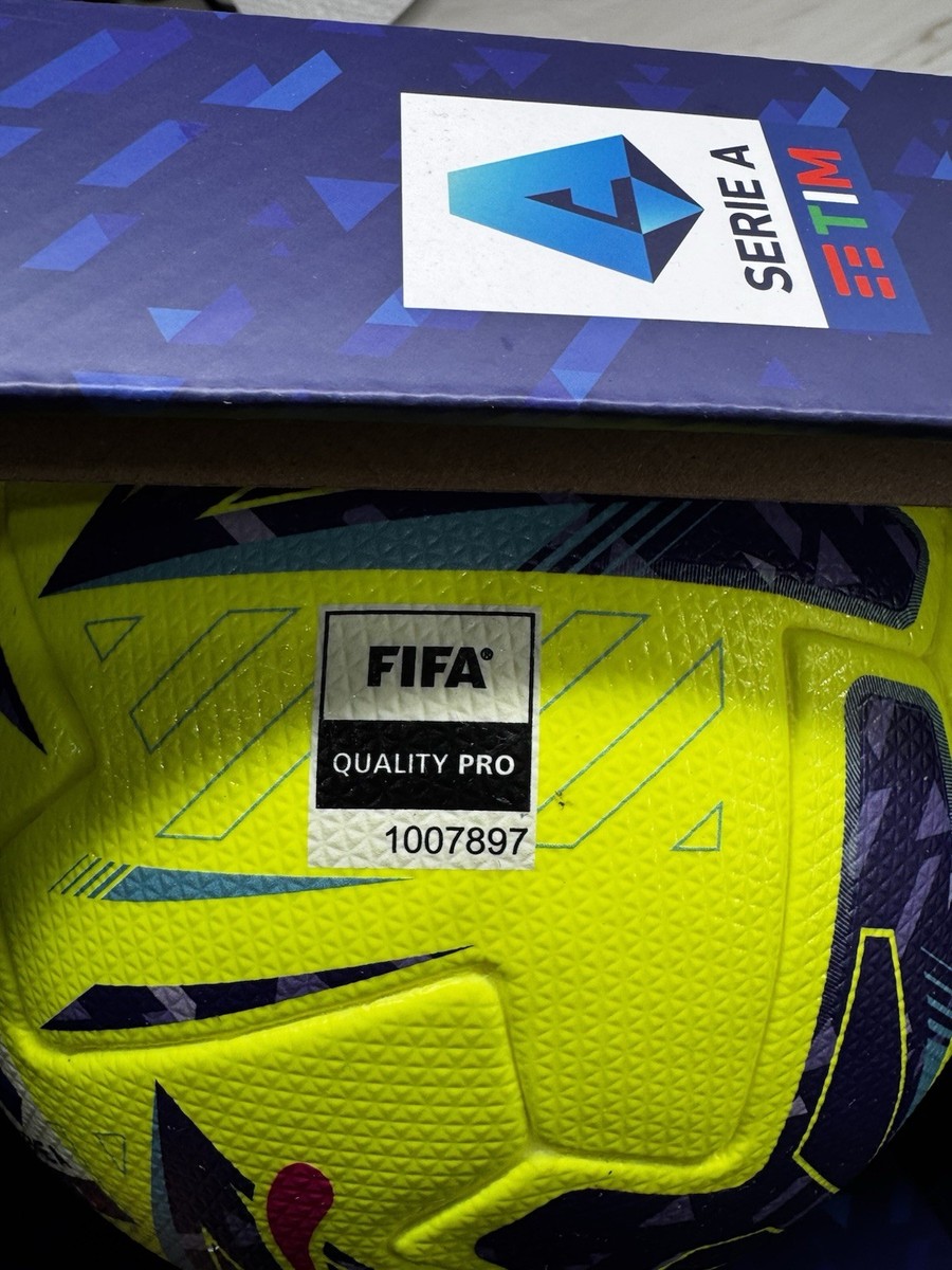 Puma Orbita Serie A FIFA Quality Pro Ball Lemon Tonic Neon Size 5