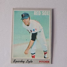 Topps 1970 Sparky Lyle #116 Boston Red Sox Base Set Baseball Card