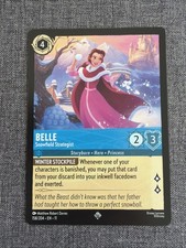 Disney Lorcana - Belle - Snowfield Strategist 158/204 Winterspell Regular