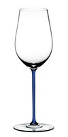 Riedel 4900/15D Fatto A Mano Riesling / Zinfandel Weinglas - Stiel Dunkelblau