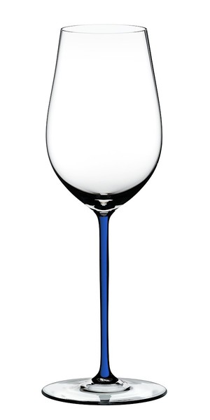 Riedel 4900/15D Fatto A Mano Riesling / Zinfandel Weinglas - Stiel Dunkelblau-image