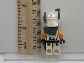 Lego Star Wars: The Clone Wars: Clone Trooper Commander Cody Minifig Incomplete