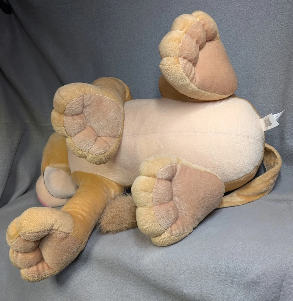Vintage Disney Lion King Nala Plush Stuffed Animal Hasbro 2002 Large 22" Toy Cub - Image 3 of 4