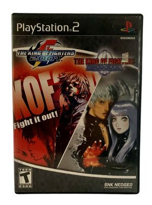 PS2 Sony PlayStation 2 King of Fighters 2000 & 2001 Complete w/ Manual 2 Discs