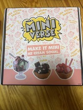 MGA's Mini Verse Make It Mini Ice Cream Social New