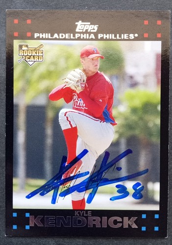 2007 Topps (Traded) SIGNED: Kyle Kendrick, PHILLIES #UH186
