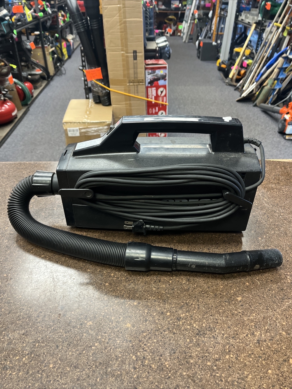 Oreck XL BB880AD Shoulder Carry Canister Vacuum WORKS! Main Unit Only