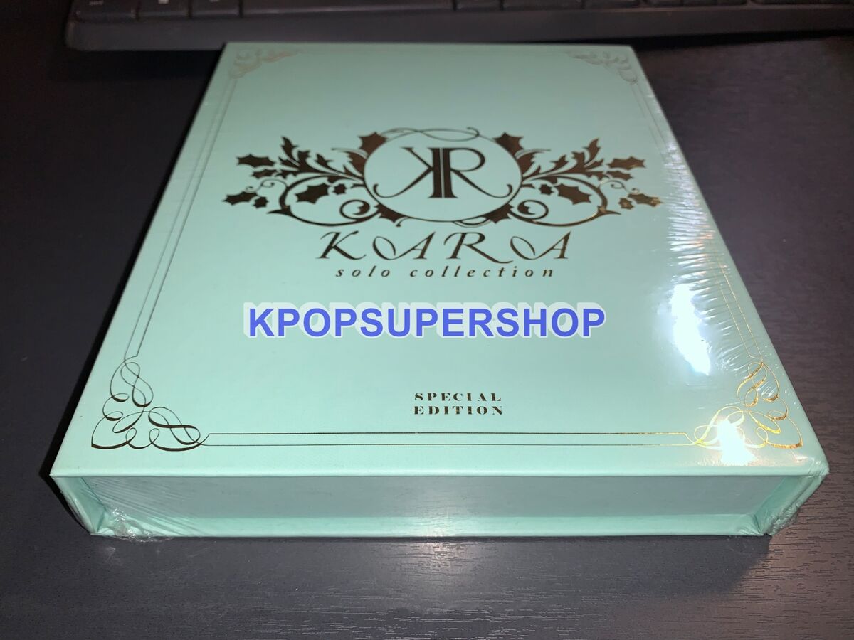 Kara Solo Collection Comp. Album CD DVD Limited Special Edition New Sealed  Rare