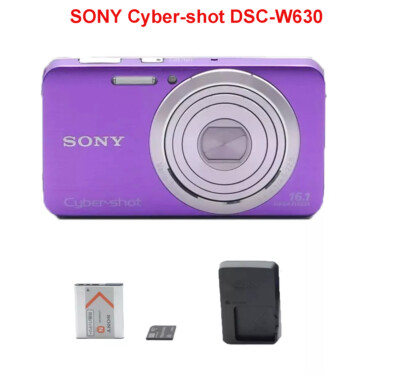 Sony Cyber-shot DSC-W630 16.1MP 2.7inch Digital Camera in Sony Cyber-shot DSC-W630 16.1MP 2.7inch Digital Camera in
